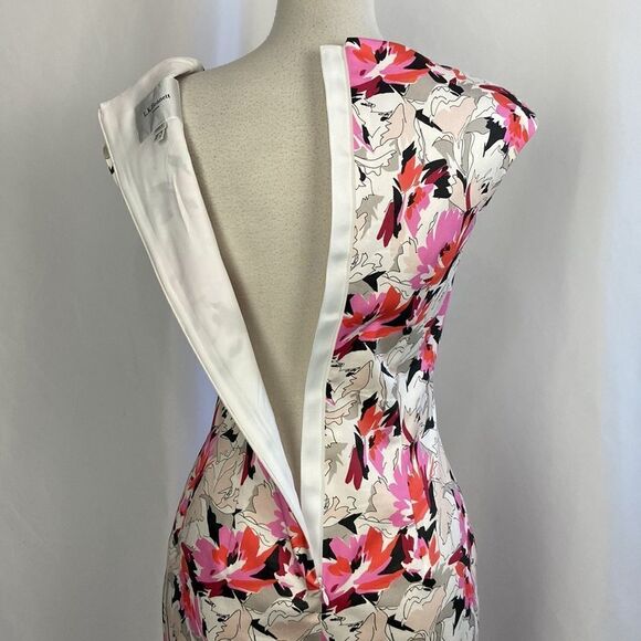 L.K.Bennett of London Floral Print Midi Dress - Picture 6 of 15